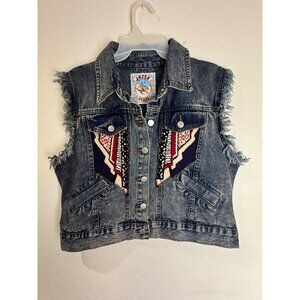 Denim Vest by Jesse Jeans Women Size Medium